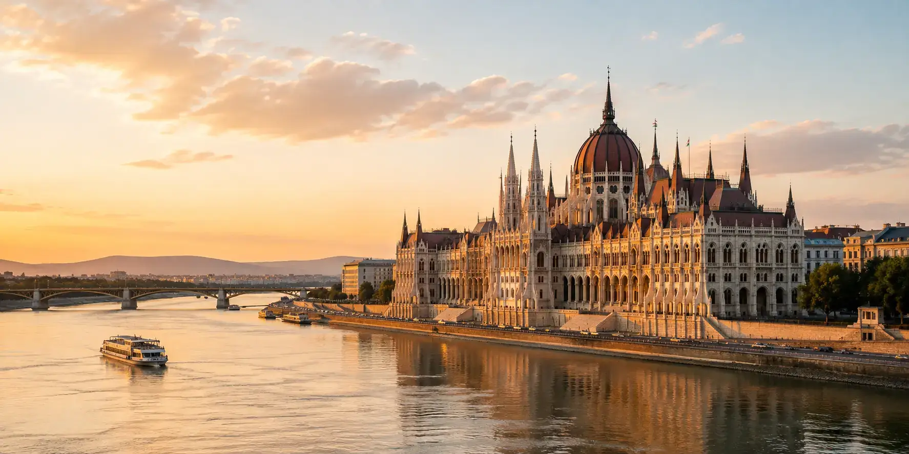 Ungarisches Parlament in Budapest